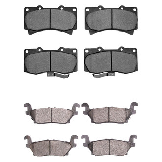 R1 Concepts® - Optimum OEp Front and Rear Brake Pad Set
