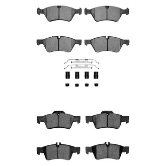 R1 Concepts® - Optimum OEp Front and Rear Brake Pad Set