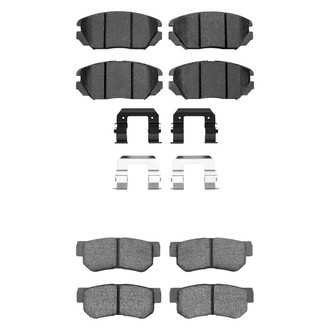 R1 Concepts® - Optimum OEp Front and Rear Brake Pad Set