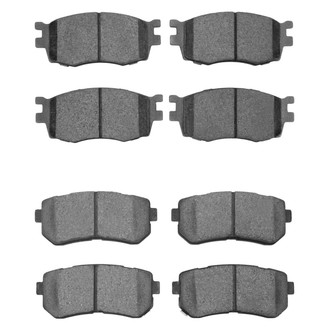 R1 Concepts® - Optimum OEp Front and Rear Brake Pad Set