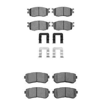 R1 Concepts® - Optimum OEp Front and Rear Brake Pad Set