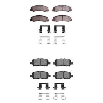 R1 Concepts® - Optimum OEp Front and Rear Brake Pad Set