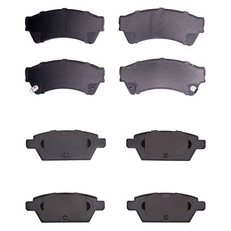R1 Concepts® - Optimum OEp Front and Rear Brake Pad Set