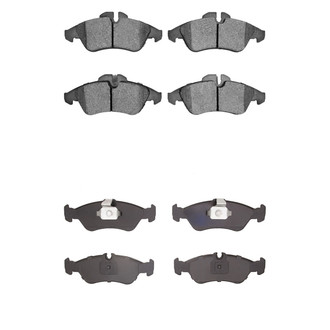 R1 Concepts® - Optimum OEp Front and Rear Brake Pad Set