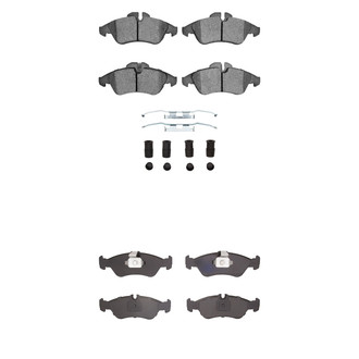 R1 Concepts® - Optimum OEp Front and Rear Brake Pad Set