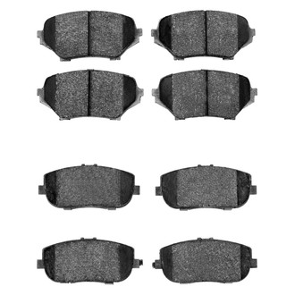 R1 Concepts® - Optimum OEp Front and Rear Brake Pad Set
