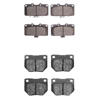 R1 Concepts® - Optimum OEp Front and Rear Brake Pad Set