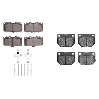 R1 Concepts® - Optimum OEp Front and Rear Brake Pad Set