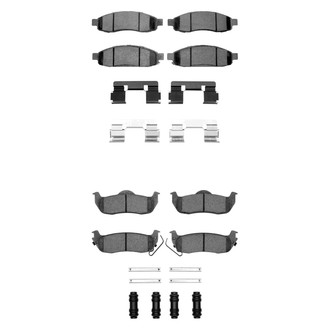 R1 Concepts® - Optimum OEp Front and Rear Brake Pad Set
