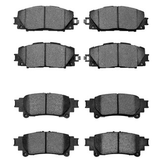 R1 Concepts® - Optimum OEp Front and Rear Brake Pad Set