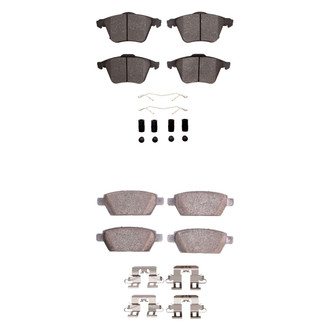 R1 Concepts® - Optimum OEp Front and Rear Brake Pad Set