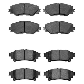 R1 Concepts® - Optimum OEp Front and Rear Brake Pad Set