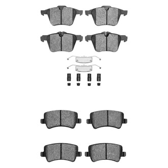 R1 Concepts® - Optimum OEp Front and Rear Brake Pad Set