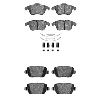 R1 Concepts® - Optimum OEp Front and Rear Brake Pad Set
