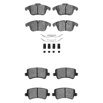 R1 Concepts® - Optimum OEp Front and Rear Brake Pad Set