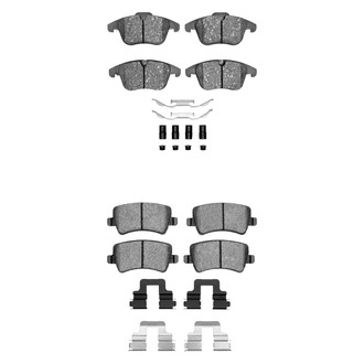 R1 Concepts® - Optimum OEp Front and Rear Brake Pad Set