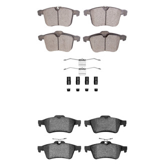 R1 Concepts® - Optimum OEp Front and Rear Brake Pad Set