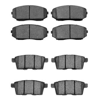 R1 Concepts® - Optimum OEp Front and Rear Brake Pad Set