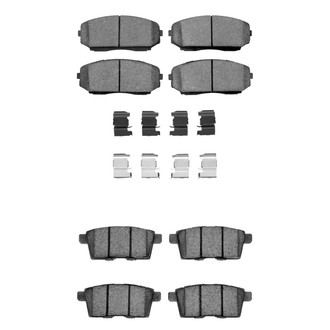 R1 Concepts® - Optimum OEp Front and Rear Brake Pad Set