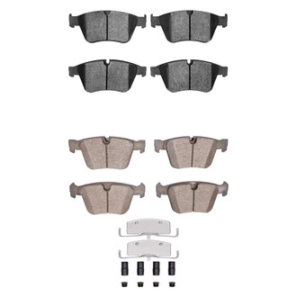 R1 Concepts® - Optimum OEp Front and Rear Brake Pad Set
