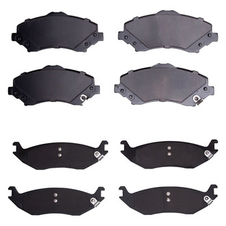 R1 Concepts® - Optimum OEp Front and Rear Brake Pad Set
