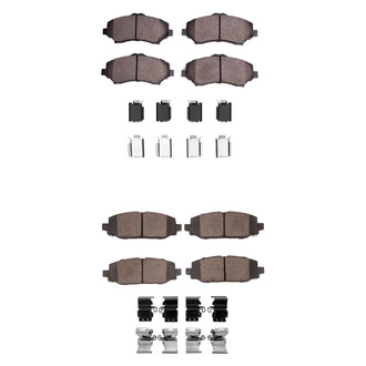 R1 Concepts® - Optimum OEp Front and Rear Brake Pad Set