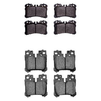 R1 Concepts® - Optimum OEp Front and Rear Brake Pad Set