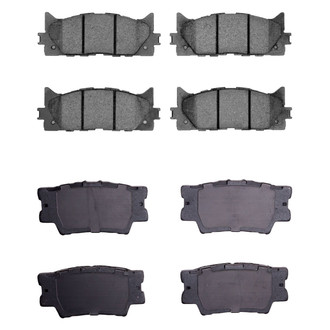 R1 Concepts® - Optimum OEp Front and Rear Brake Pad Set