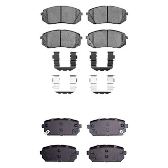 R1 Concepts® - Optimum OEp Front and Rear Brake Pad Set