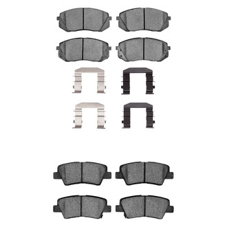 R1 Concepts® - Optimum OEp Front and Rear Brake Pad Set