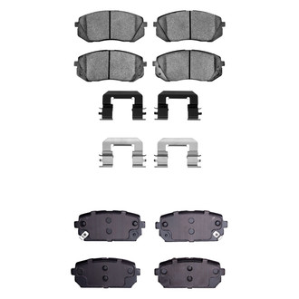 R1 Concepts® - Optimum OEp Front and Rear Brake Pad Set
