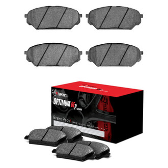 R1 Concepts® - Optimum OEp Front and Rear Brake Pad Set