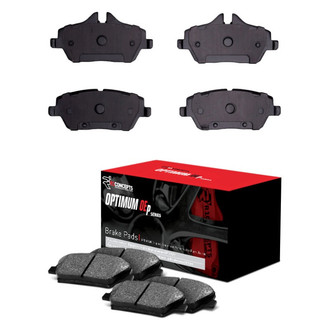 R1 Concepts® - Optimum OEp Front and Rear Brake Pad Set
