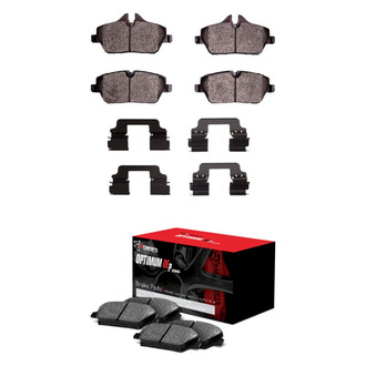 R1 Concepts® - Optimum OEp Front and Rear Brake Pad Set