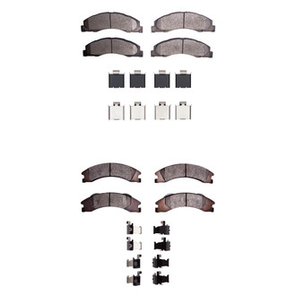 R1 Concepts® - Optimum OEp Front and Rear Brake Pad Set