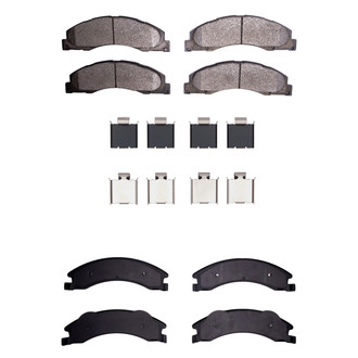 R1 Concepts® - Optimum OEp Front and Rear Brake Pad Set