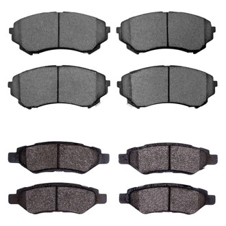 R1 Concepts® - Optimum OEp Front and Rear Brake Pad Set