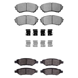 R1 Concepts® - Optimum OEp Front and Rear Brake Pad Set