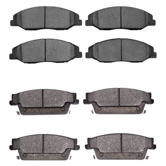 R1 Concepts® - Optimum OEp Front and Rear Brake Pad Set
