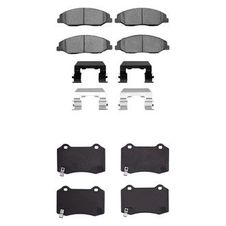 R1 Concepts® - Optimum OEp Front and Rear Brake Pad Set