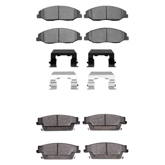 R1 Concepts® - Optimum OEp Front and Rear Brake Pad Set