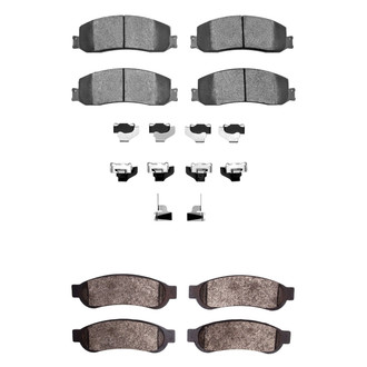 R1 Concepts® - Optimum OEp Front and Rear Brake Pad Set