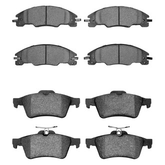 R1 Concepts® - Optimum OEp Front and Rear Brake Pad Set