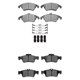 R1 Concepts® - Optimum OEp Front and Rear Brake Pad Set