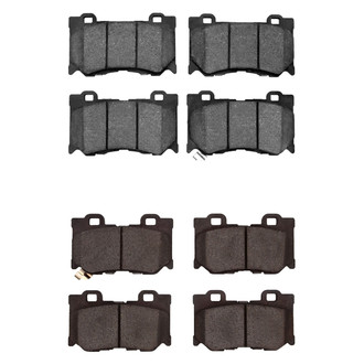 R1 Concepts® - Optimum OEp Front and Rear Brake Pad Set