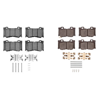 R1 Concepts® - Optimum OEp Front and Rear Brake Pad Set