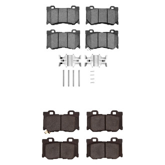 R1 Concepts® - Optimum OEp Front and Rear Brake Pad Set