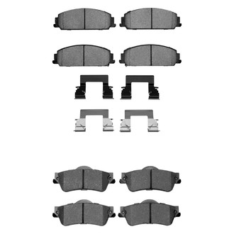 R1 Concepts® - Optimum OEp Front and Rear Brake Pad Set
