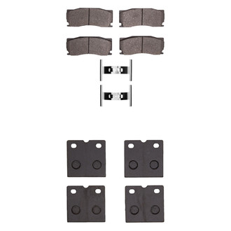 R1 Concepts® - Optimum OEp Front and Rear Brake Pad Set
