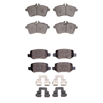 R1 Concepts® - Optimum OEp Front and Rear Brake Pad Set